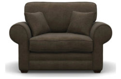 Heart of House Chedworth Fabric Cuddle Chair - Teak
